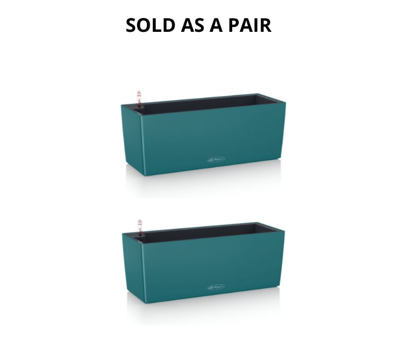 Lechuza Balconera Color PAIR (50 x 19 x 19 cm Petrol Blue)